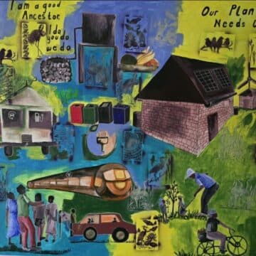 Painting by Jean Samuel